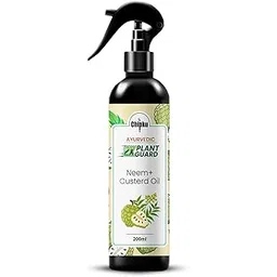 Chipku Ayurvedic Plant Guard 200ml Neem oil + Custard Apple Oil Spray Ready to use for Plants & Garden Powerful Pest Control 100% Organic Plant Protector Safe for Indoor & Outdoor Use-picture-18