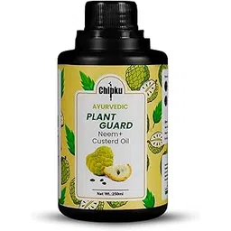 Chipku Ayurvedic Plant Guard 250ml Neem Oil + Custard Apple Oil Spray Formulation| 100% Organic Plant Protector | Powerful Pest Control for Indoor & Outdoor Use For Making 50 Neem Spray Bottles-picture-13