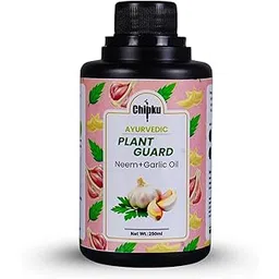 Chipku Ayurvedic Plant Guard 250ml Neem Oil + Garlic Spray Formulation| 100% Organic Plant Protector | Powerful Pest Control for Indoor & Outdoor Use For Making 50 Neem Spray Bottles-picture-15