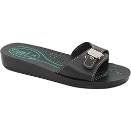 chips Women's 0702_b.Green Slipper-picture-35