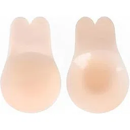 chitdax Adhesive Reusable Nipple Pads, Silicone Nipple Cover Bra Pads, Multipurpose Sports Breast Lift Bra Boob Tape, Tape for Women Push Up & Lifting Body (Free-Size)-picture-23