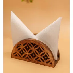 chitra goenka crafts & creations Royal Floral Woodwork -Tissue Stand-picture-10