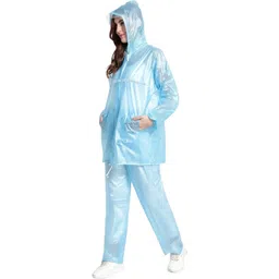 chitransh Solid Women Rain Suit image 3