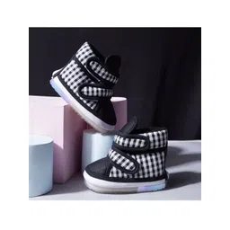 CHiU Unisex Kids Black Printed Slip-On Sneakers-picture-33