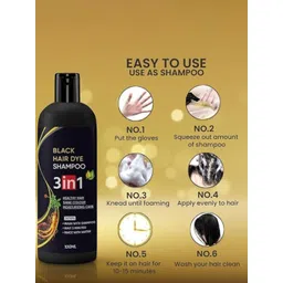 CHIWA Black Hair Dye-1000ml image 3