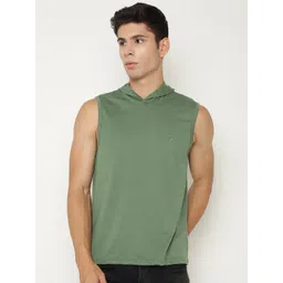 CHKOKKO Men Green Kimono Sleeves Training or Gym T-shirt-picture-10