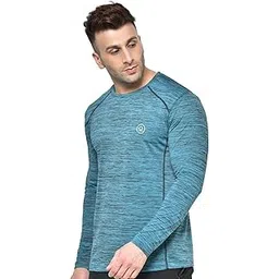 CHKOKKO Men's Polyester Regular Fit Round Neck Full Sleeves Regular Dry Fit Gym Sports T-Shirt-picture-17