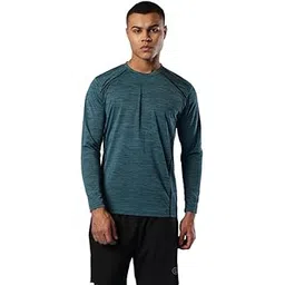 CHKOKKO Men's Polyester Regular Fit Round Neck Full Sleeves Regular Dry Fit Gym Sports T-Shirt-picture-41