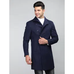 chkokko Tweed Solid Coat For Men-picture-35