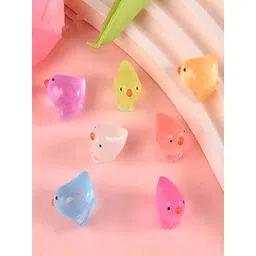 CHOCOZONE 30 Pcs Bird Miniatures Garden Accessory-picture-28