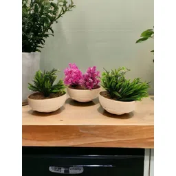 CHOCOZONE 6-Pcs Beige Textured Planters-picture-32