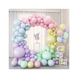 Chocozone Macron Balloons Birthday Decoration Items - Pack of 132-picture-13