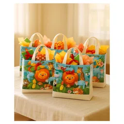 Chocozone Pack of 12 Non Woven Guddy Bags Party Favor Bag Birthday,Party Return Gift Bag Goody Bags for Return Gifts (30cm * 30cm) image 3