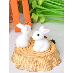 CHOCOZONE Pack of 18 Rabbit Miniatures Garden Decor-picture-27
