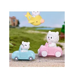 CHOCOZONE Pack of 4 Vehicles Miniature Garden Decor-picture-29