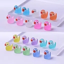 Chocozone Pack of 30 Cute Duck Miniatures Indoor Garden Decoration Fairy Garden Decor Landscape Decor-image-26