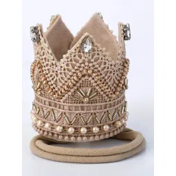 Choko Brown Embellished Head Bands-picture-22