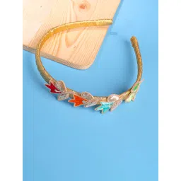 Choko Girls Embroidered Fabric Headband-picture-20