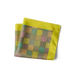 CHOKORE Printed Silk Pocket Square-picture-36