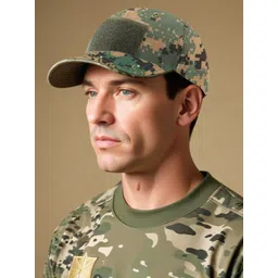 CHOKORE Unisex Camouflage Printed Cotton Baseball Cap image 3
