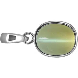 chopra gems Lab Certified Cat's Eye/Lahsuniya Pendant (Locket) pendant For Men And Women Gold-plated Stone Pendant-picture-13