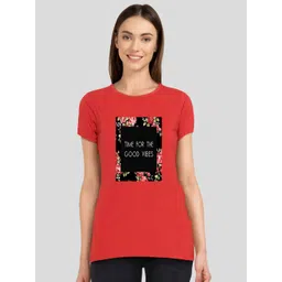 CHOZI Typography Printed Cotton Bio Finish Round Neck T-shirt-picture-27