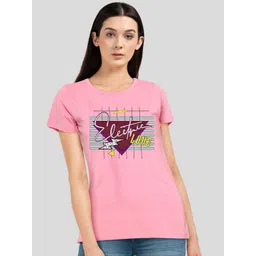 CHOZI Women Typography Printed Bio Finish Cotton T-shirt-picture-31