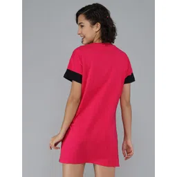 christy world Christy Pack Of 2 Colourblocked Cotton Longline T-Shirt image 4