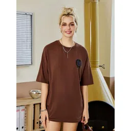 Christy World Graphic Printed Round Neck Relaxed Fit T-shirt-picture-10