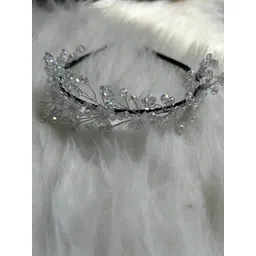 CHRONEX Crystal Leaf Fancy Hairband image 3