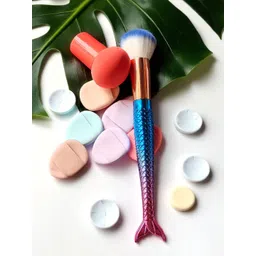 CHRONEX Set Of 8 Mini Powder Puff Sponges, Face Brush & Beauty Blender image 4