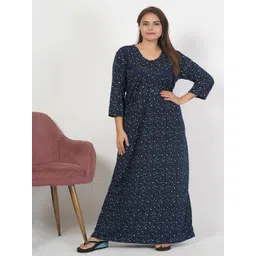 CHUI MUI Printed Maxi Nightdress-picture-41