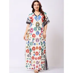 CHUI MUI Printed Maxi Nightdress-picture-36
