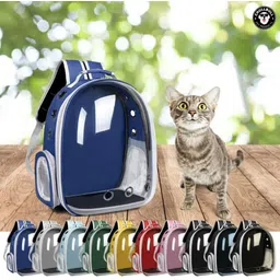 chullbull pet products Pet Carrier Stylish Space Capsule Bag for Small Pets, Lightweight & Ventilated, Multicolor Backpack Pet Carrier-picture-26