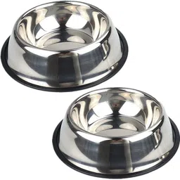 chullbull pet products Stainless Steel Pet feeding Bowl 200ml Anti Skid pet feeder 200ml Stainless Steel Pet Bowl-picture-6