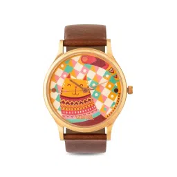 Chumbak AF7 Aztec Cats Analog Watch for Women-picture-10