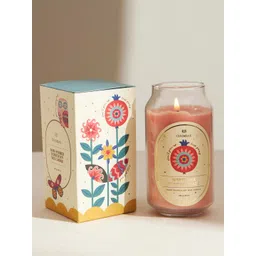 Chumbak Orange & White Tea & Pomegranate Scented Jar Candle-picture-24