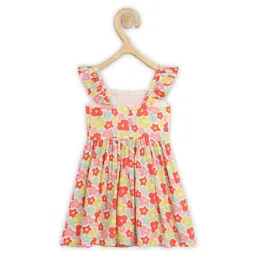 Chuppan chupai Floral Print Ruffled Fit & Flare Dress-picture-28