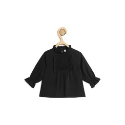 Chuppan chupai Girls Black Viscose Rayon Tops-picture-43