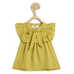 Chuppan chupai Girls Polka Dot Printed A-Line Regular Top-picture-25