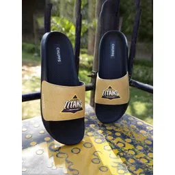 CHUPPS Men Gujrat Titans Bold Printed Sliders-picture-33