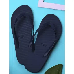 Chupps Men's Banana Leaf Monocrome Medieval Blue Flip Flops-picture-28