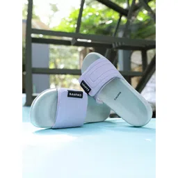 chupps Quilt Bloom Purple&Grey Slide Soft Lightweight Flip Flops For Women Women Slides-picture-21