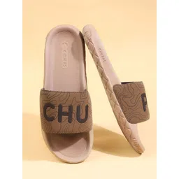 CHUPPS Strata Men Self Design Open Toe Sliders-picture-15