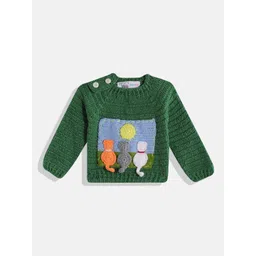 CHUTPUT Kids Conversational Crochet Woollen Pullover-picture-23