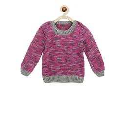 CHUTPUT Unisex Kids Multicoloured Solid Pullover Sweater-picture-13