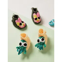 CHUTPUT Unisex Kids Pure Wool Booties-picture-29