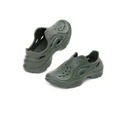 CIBEK Men Solid Lightweight Breathable & Anti-Slip Sole Clogs-picture-17