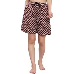 cierge Women's Jaipuri Printed Culotte Shorts-picture-11