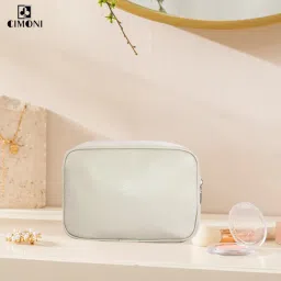 Cimoni Beige Cosmetic Pouch For Women image 1